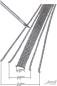 Preview: -Juweela, Flexyway H0E H0M Gleiszwischenraum, Spur H0, 28379 -  28380, 1:87, Made in Germany